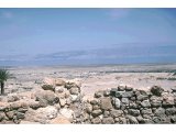 Qumran - Ruins, with the Dead Sea & Mts of Moab
